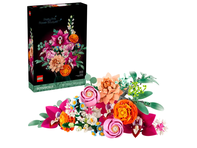 Lego® Botanicals - Pretty Pink Flower Bouquet 10342