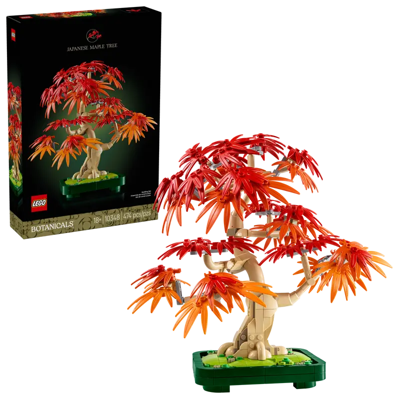 Lego® Botanicals - Bonsai de Bordo Vermelho Japonês 10348
