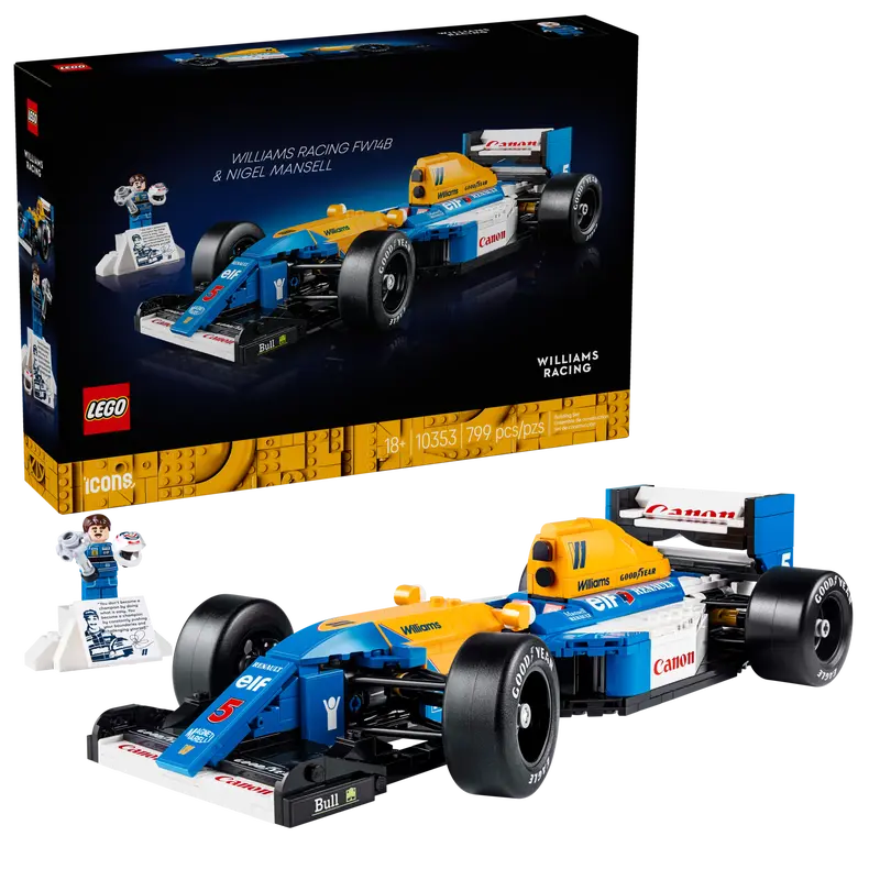 Lego® Icons - Williams Racing FW14B e Nigel Mansell 10353
