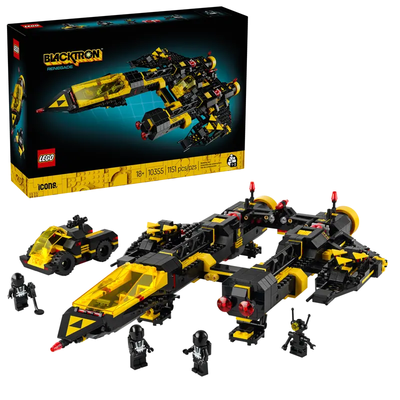 Lego® Icons - Blacktron Renegade 10355