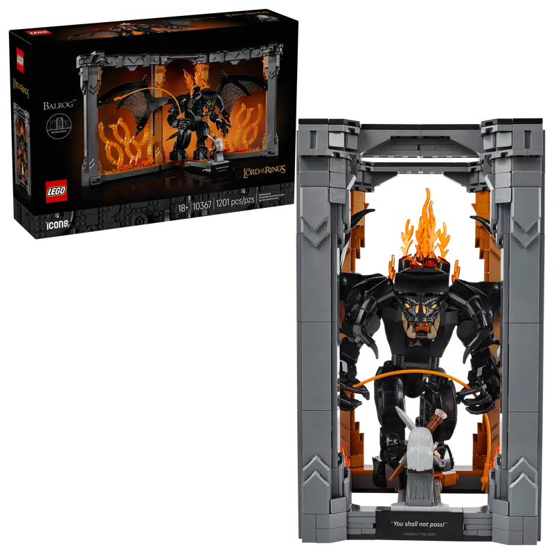 Lego® Lord of the Rings - Book Nook O Senhor dos Anéis: Balrog™ 10367