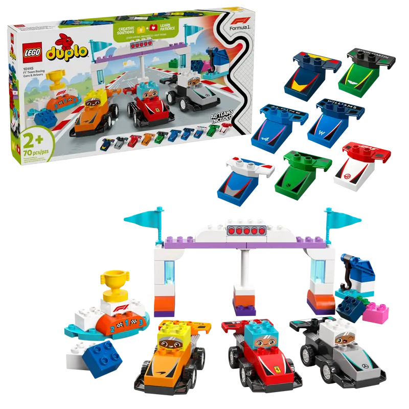 Lego® Duplo - F1® Carros e Pilotos das Equipas 10445