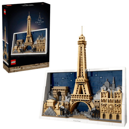Lego® Architecture - Paris – Cidade do Amor 21064