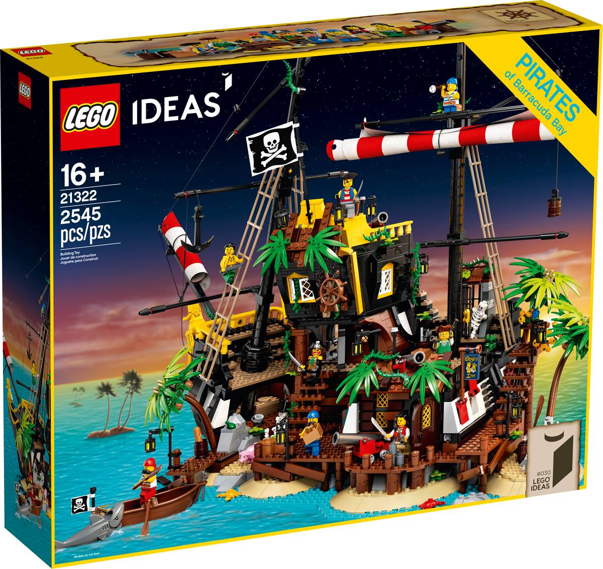 Lego® Ideas - Os Piratas da Baía da Barracuda 21322