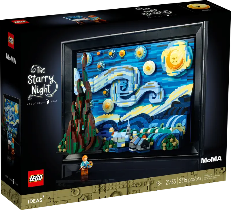 Lego® Ideas - Vincent van Gogh - The Starry Night 21333
