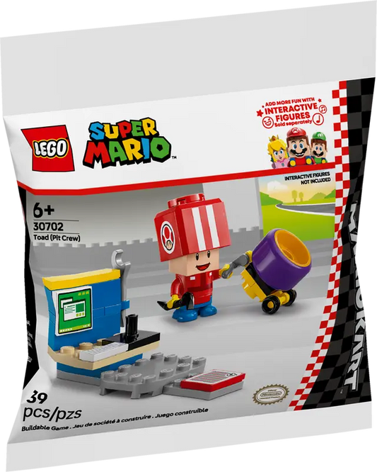 Lego® Super Mario - Toad Pit Crew paper bag > polybag 30702