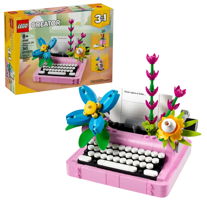 Lego® Creator - Máquina de Escrever com Flores 31169
