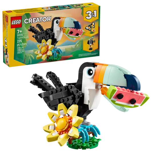 Lego® Creator - Animais Selvagens: Tucano Tropical 31173