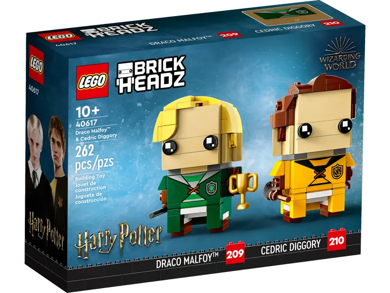 Lego® Brickheadz - Harry Potter - Draco Malfoy & Cedric Diggory 40617