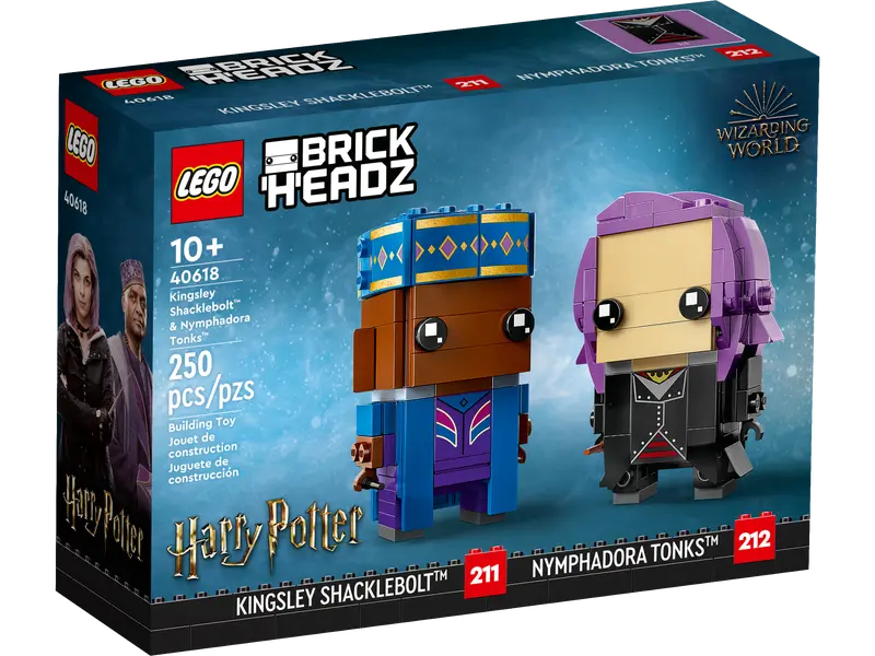 Lego® Brickheadz - Harry Potter - Kingsley Shacklebolt & Nymphadora Tonks 40618