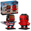 Lego® Brickheadz - Marvel - Figuras do Capitão América e Red Hulk 40668