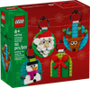 Lego® Icons - Seleção de Enfeites de Natal 40744