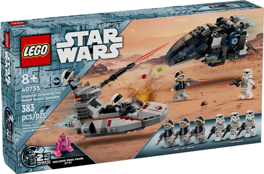 Lego® Star Wars - Imperial Dropship vs. Rebel Scout Speeder 40755