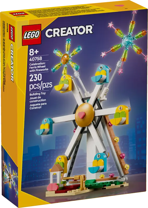 Lego® Creator - Celebration: Ferris Wheel with Fireworks 40758