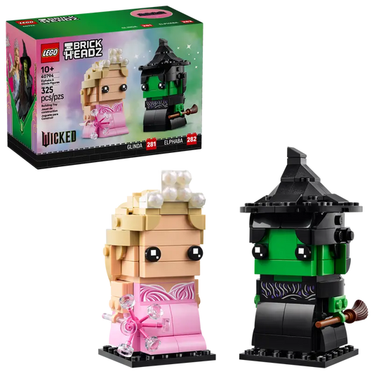 Lego® Brickheadz - Figuras de Elphaba e Glinda 40794