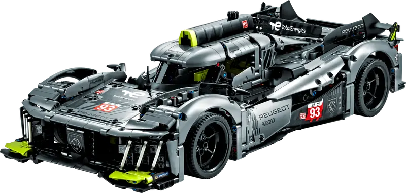 Lego® Technic - PEUGEOT 9X8 24H Le Mans Hybrid Hypercar 42156 USED