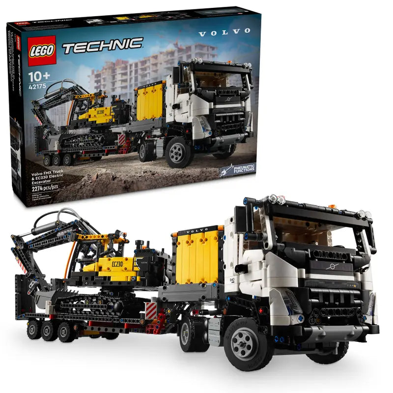 Lego® Technic - Volvo FMX Truck and EC230 Electric Excavator 42175