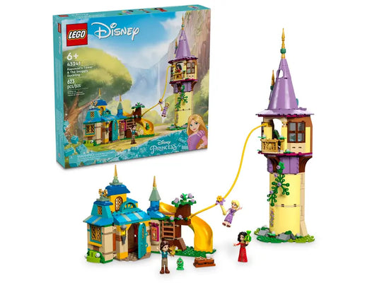 Lego® Disney - La Torre de Rapunzel y el Patito Acurrucado 43241