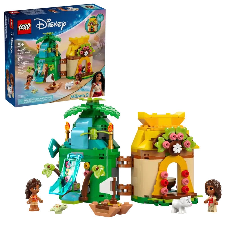 Lego® Disney - Diversão na Ilha da Vaiana 43260