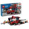 Lego® City - Parada en boxes de F1 y equipo de boxes con Ferrari 60443
