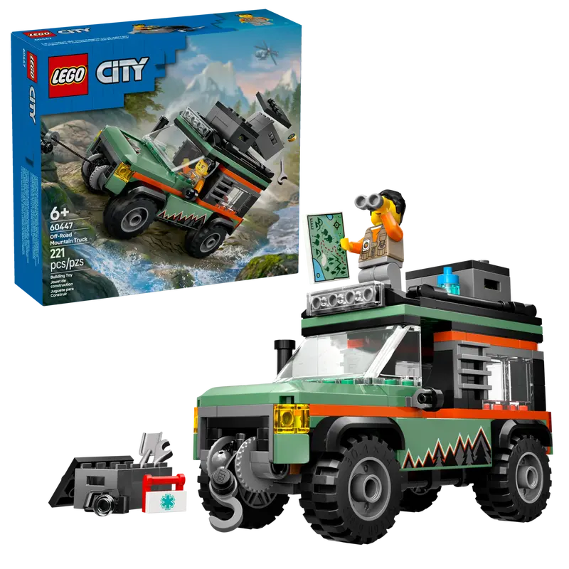 Lego® City - Camión todoterreno de montaña 60447