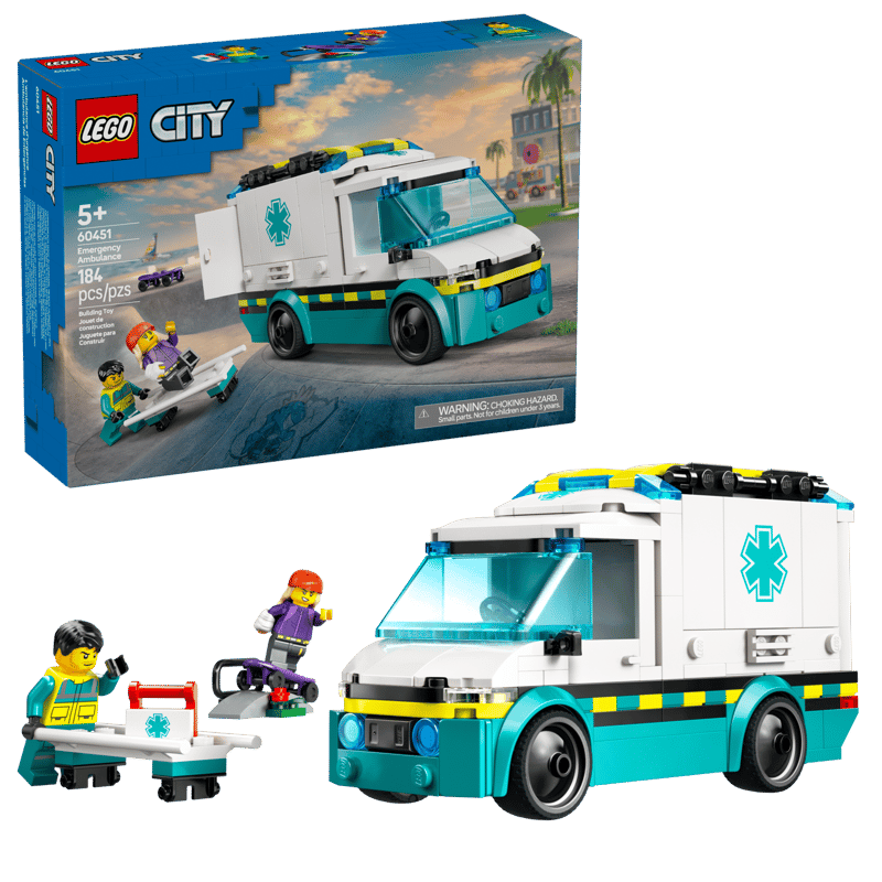 Lego® City - Ambulância de Emergência 60451