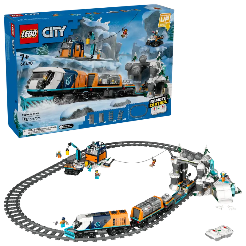 Lego® City - Comboio Expresso do Ártico dos Exploradores 60470
