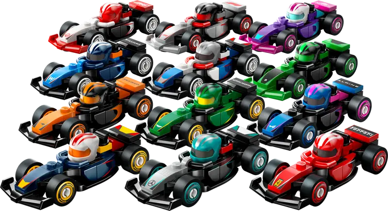 Lego® Formula 1 CMF - Carros de Corrida F1® Colecionáveis 71049