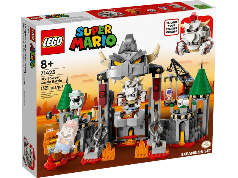 Lego® Super Mario - Dry Bowser Castle Battle 71423