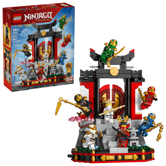 Lego® Ninjago - Exposição de Personagens Ninja – 15.º Aniversário 71866