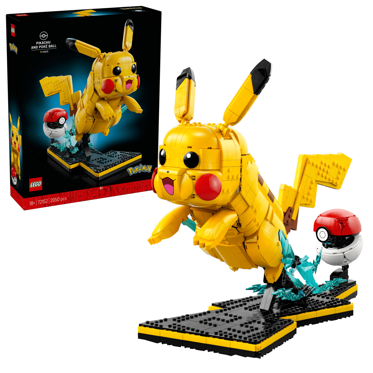 Lego® Pokemon - Pikachu e Pokébola 72152