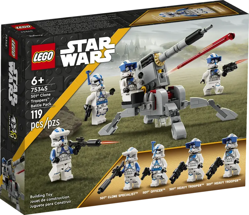 Lego® Star Wars - 501st Clone Troopers Battle Pack 75345