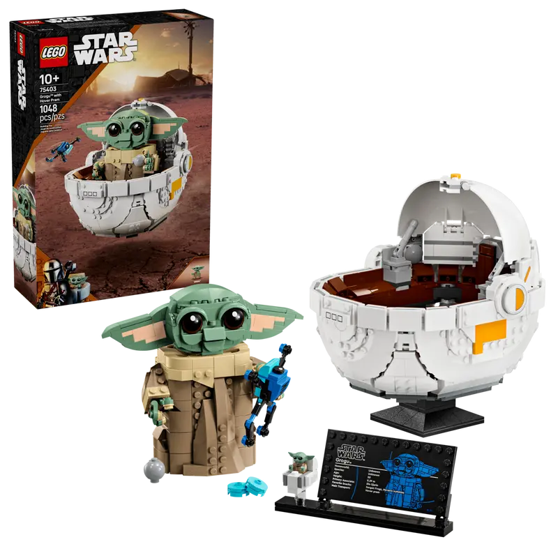 Lego® Star Wars - Grogu™ com Carrinho Planador 75403