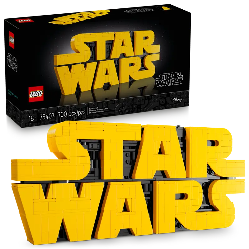 Lego® Star Wars - Logótipo Star Wars™ Construído com Peças 75407