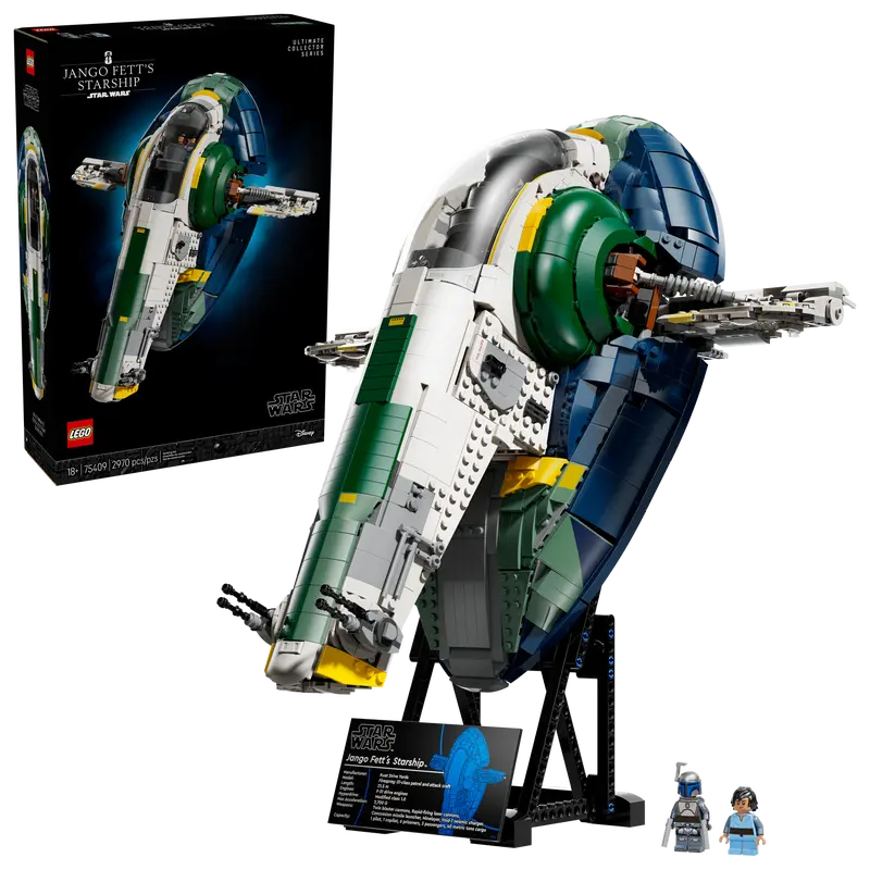 Lego® Star Wars - Nave espacial clase Firespray de Jango Fett 75409
