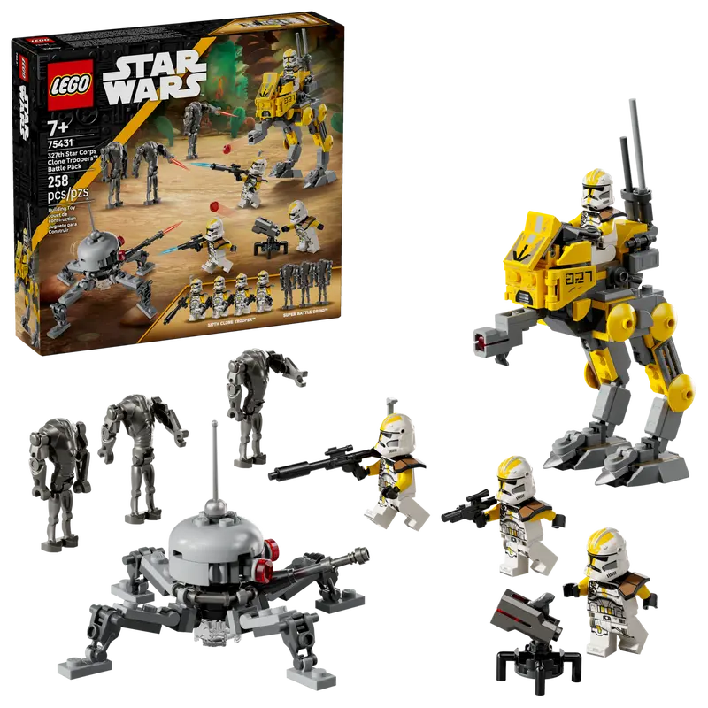 Lego® Star Wars - Pack de Combate Soldados Clone do 327.º Corpo Estelar 75431