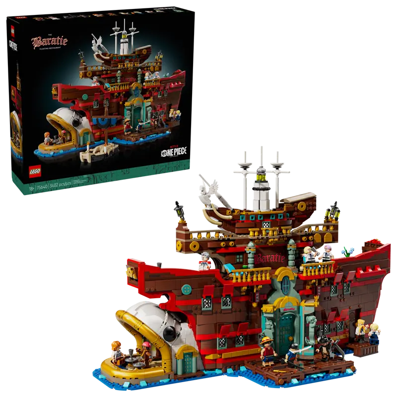 Lego® One Piece - Baratie, o Restaurante Flutuante 75640