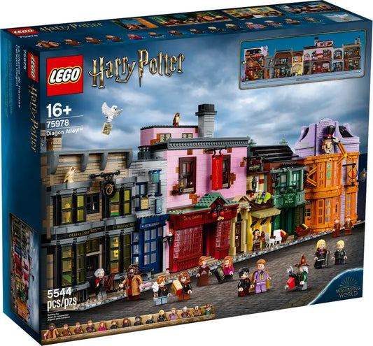 Lego® Harry Potter - Diagon Alley 75978 Caixa Danificada