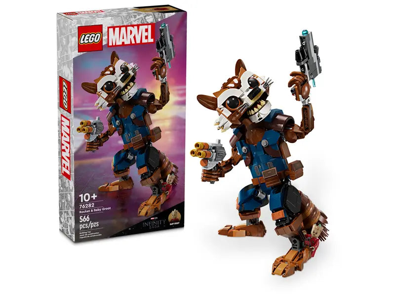 Lego® Marvel - Rocket e Groot Bebé 76282