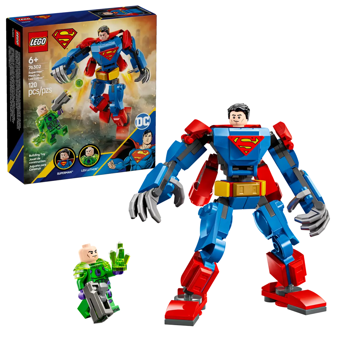 Lego® Batman - Robô do Superman™ contra Lex Luthor™ 76302