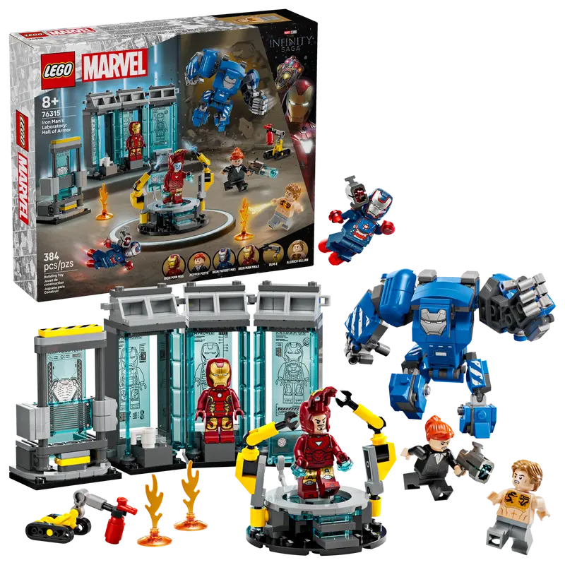 Lego® Marvel - Iron Man's Laboratory: Hall of Armor 76315