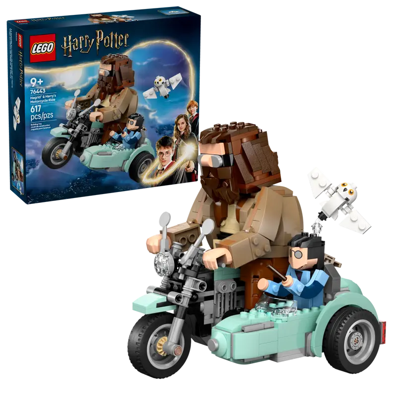 Lego® Harry Potter - Passeio de Mota de Hagrid™ e Harry 76443