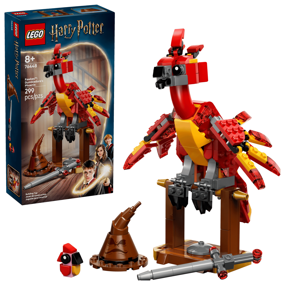 Lego® Harry Potter - Fawkes™: A Fénix de Dumbledore 76448