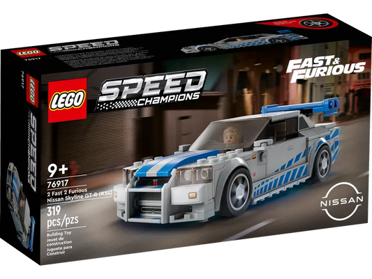 Lego® Speed Champions - 2 Fast 2 Furious Nissan Skyline GT-R (R34) 76917