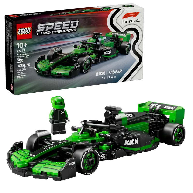Lego® Speed Champions - KICK Sauber F1 Team C44 77247