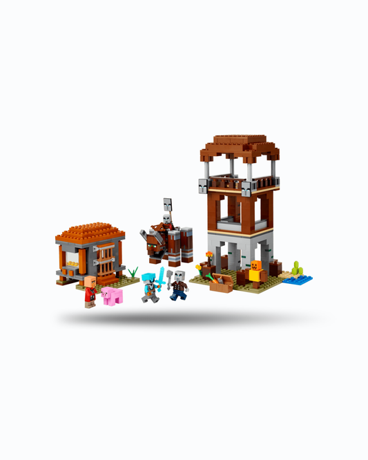 Lego® Minecraft - O Posto Avançado do Saqueador e Devastador 21278