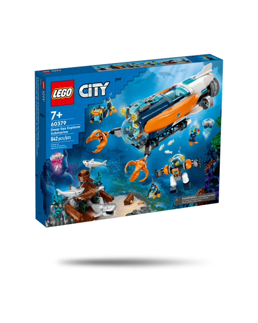 Lego® City - Submarino Explorador do Fundo do Oceano 60379