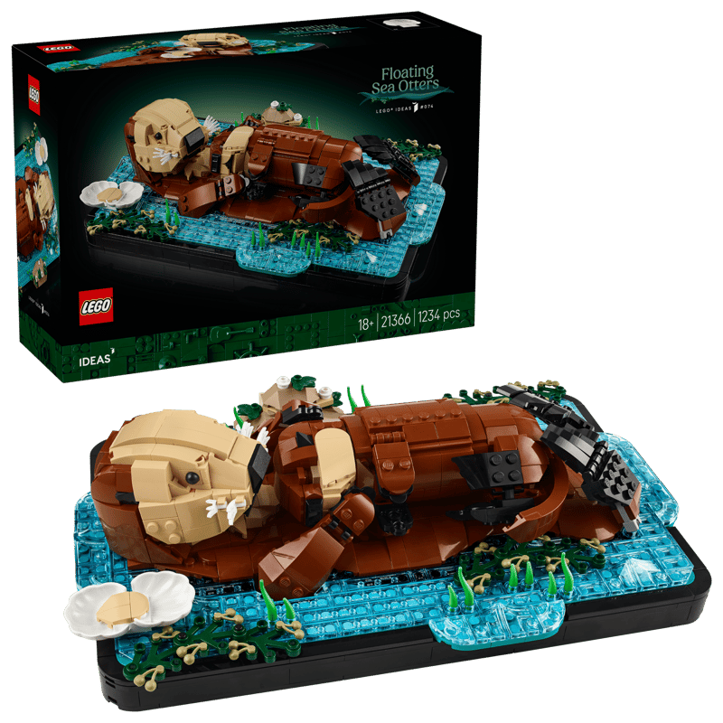 Lego® Ideas - Lontras Marinhas Flutuantes 21366