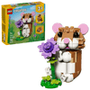 Lego® Creator - Hámster Adorável Com Flor 31376