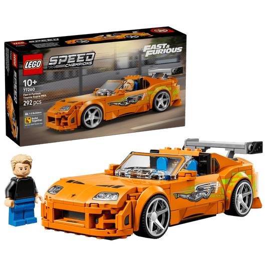 Lego® Speed Champions - Velocidade Furiosa – Toyota Supra MK4 77260